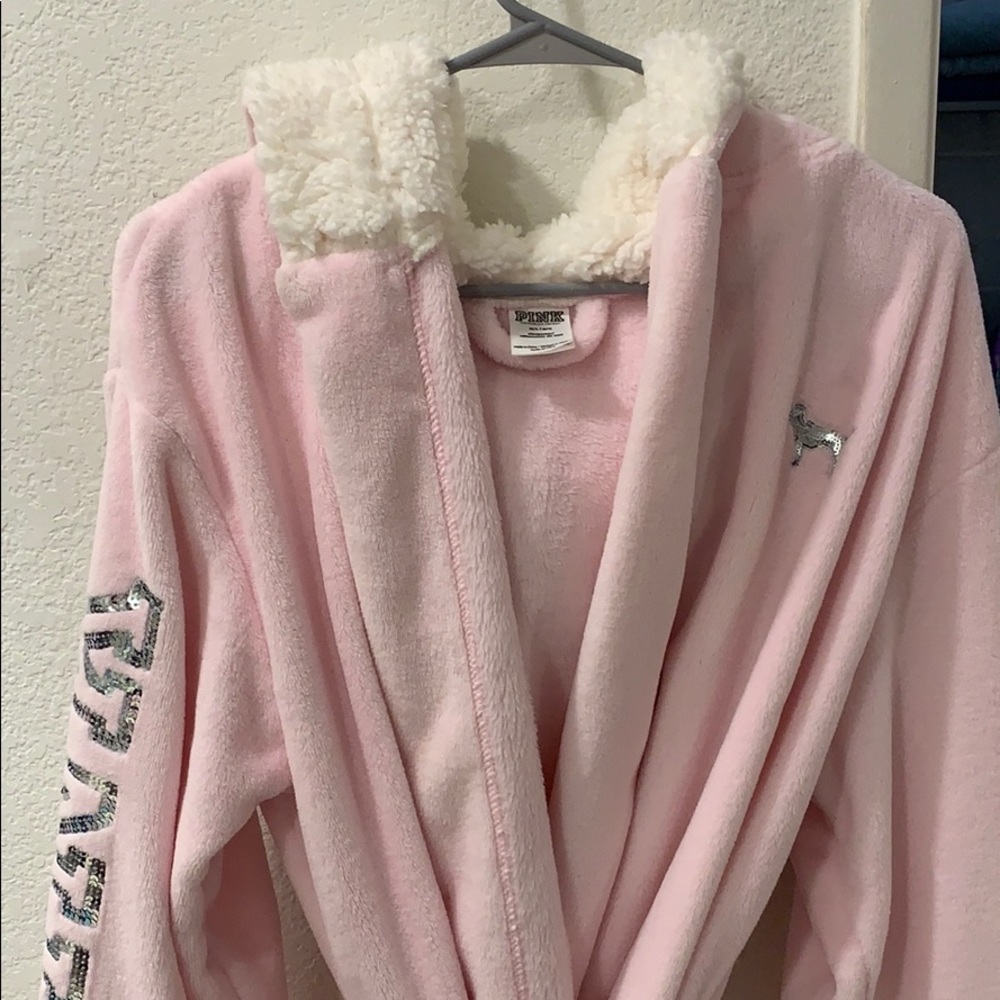 Pink Victoria’s Secret Bathrobe